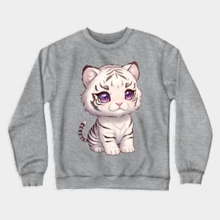 Cute Chibi Tiger Crewneck Sweatshirt